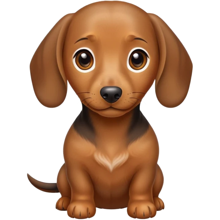 Miniature Dachshund emoji