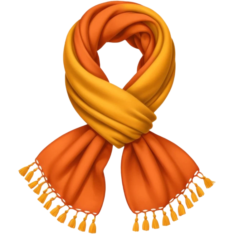 colored scarf emoji