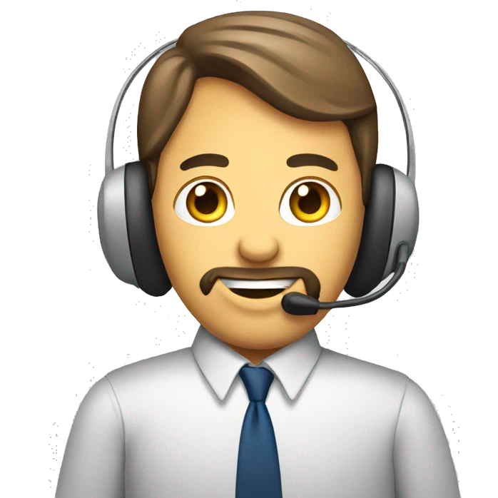 call center aget emoji