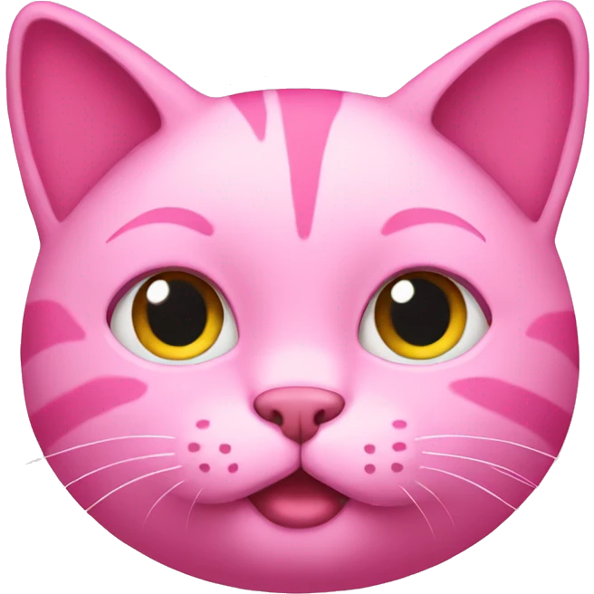pink cat emoji