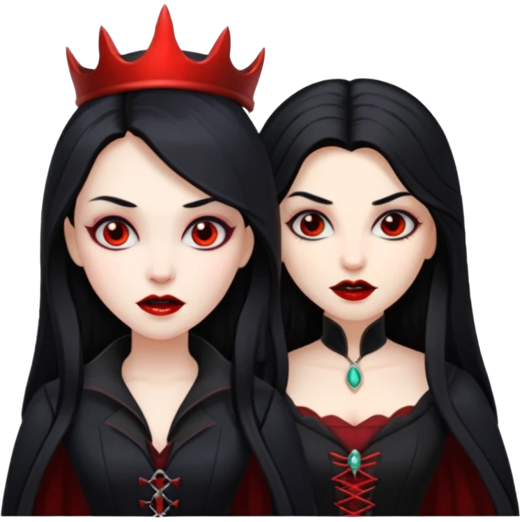duas vampiras mulheres emoji