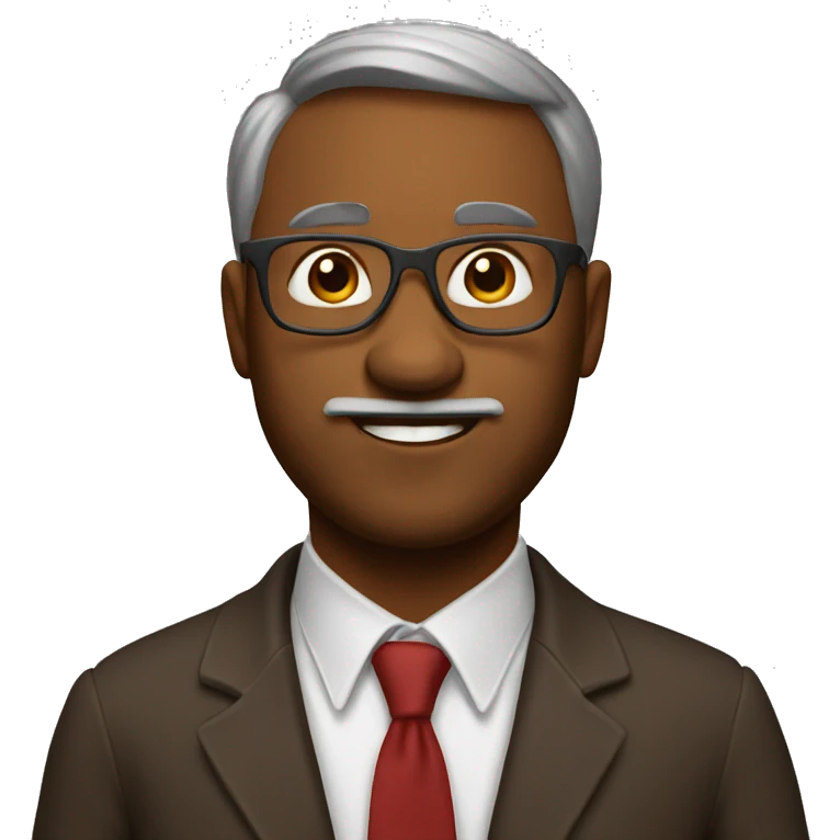 Brown Bear university professor emoji