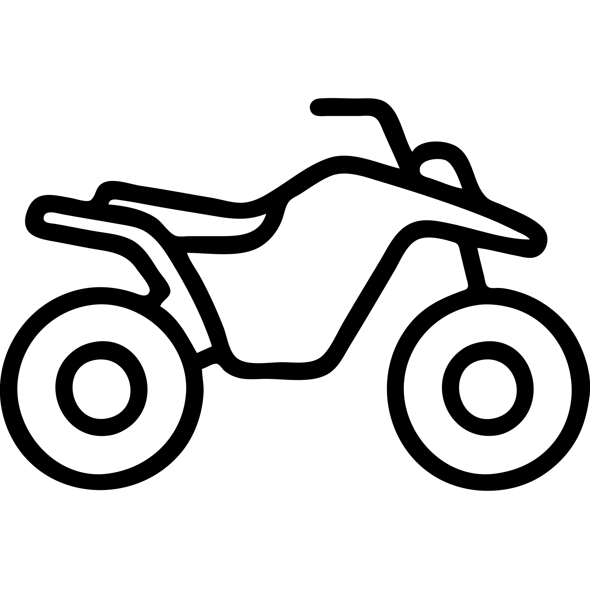 a quad bike, outlined icon style emoji