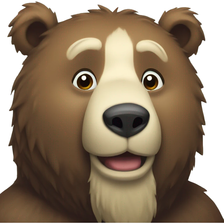 alpha whit bear emoji