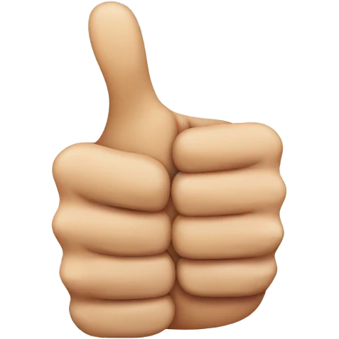 thumbs up emoji