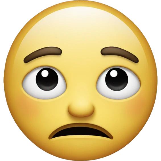 sad face with peace sign  emoji