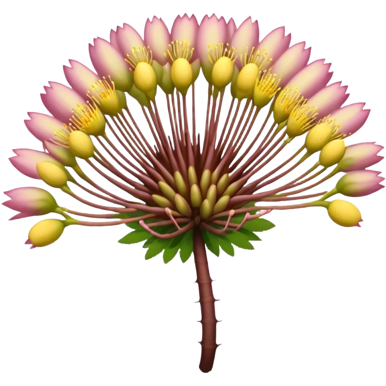 Albizia lebbeck flower without petals emoji
