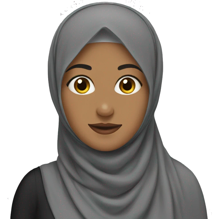 Hijabi swimming  emoji
