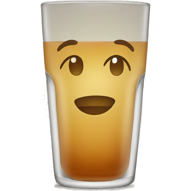 Indian tea glass emoji