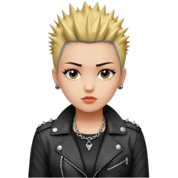 Girl punk emoji