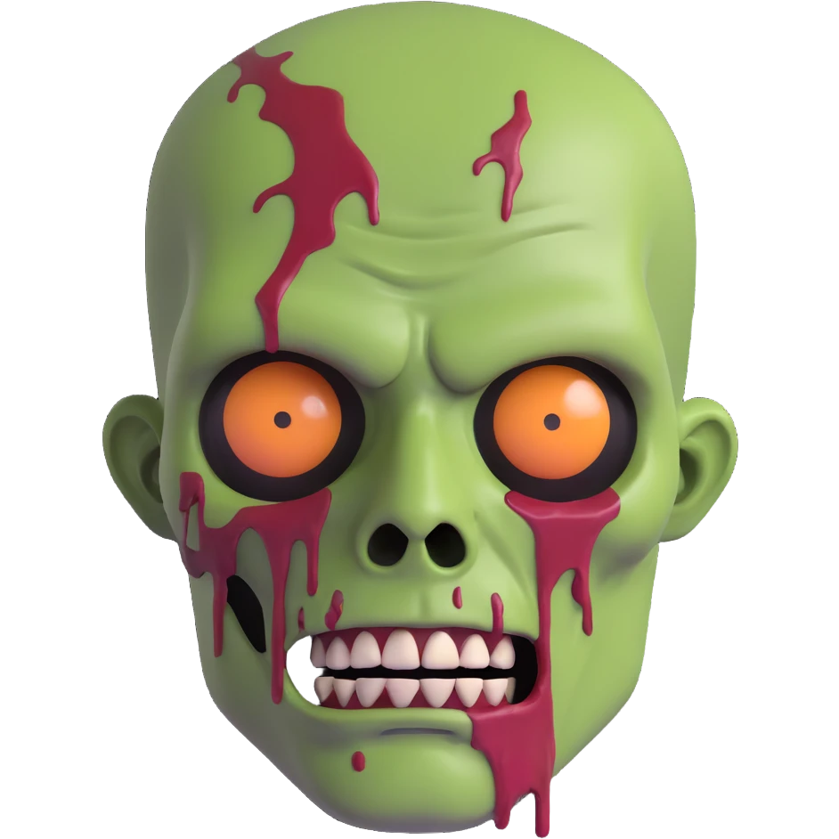 ZOMBIE MAN FACE emoji