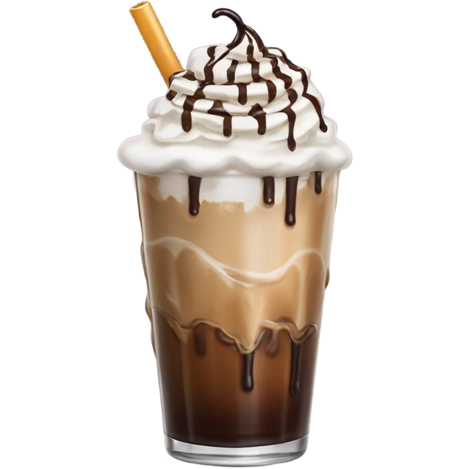 Ice coffe emoji