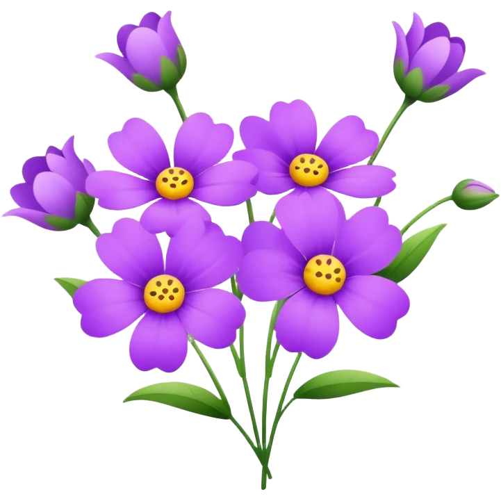 💜🌸 emoji
