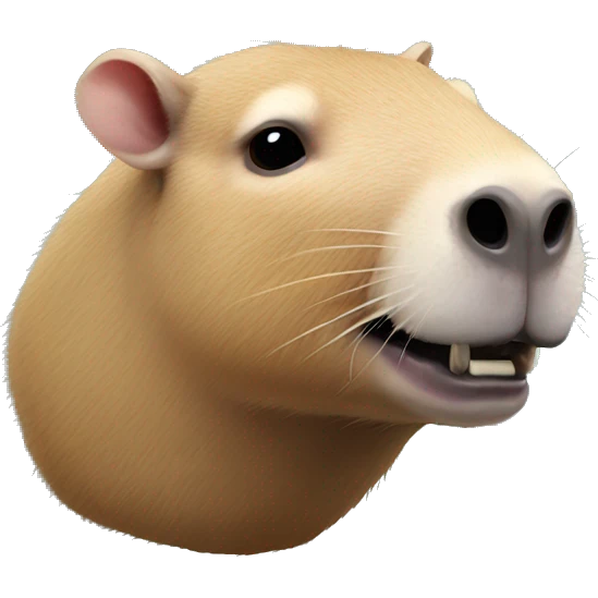 skull capybara capybara emoji