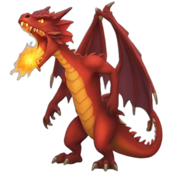 Dracaufeu emoji