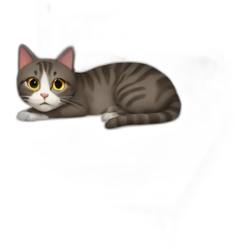 Cat inside bed emoji