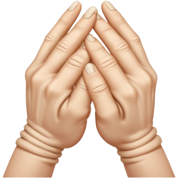 two hands gesturing a strangling motion with no person included  emoji