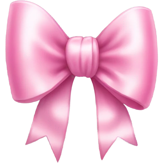 cute pink bow emoji