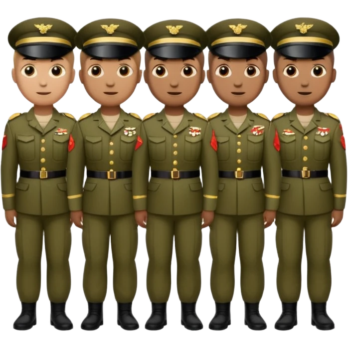 Asker rütbeleri emoji