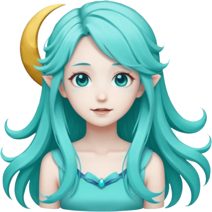 Hazy moon miku emoji