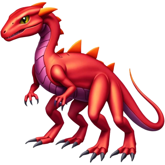 Salazzle-Genesect-Koraidon-Fakémon-hybrid-creature (full body)  emoji