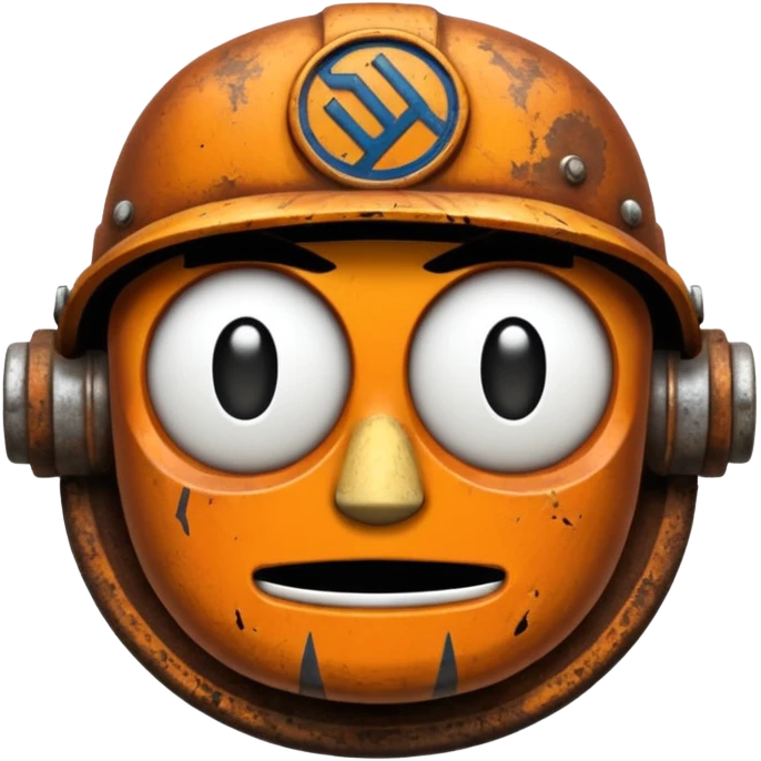 Create a Discord server icon that displays the name DUBS based on the Rust video game. emoji