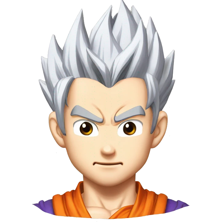 Gohan from dragon ball z emoji