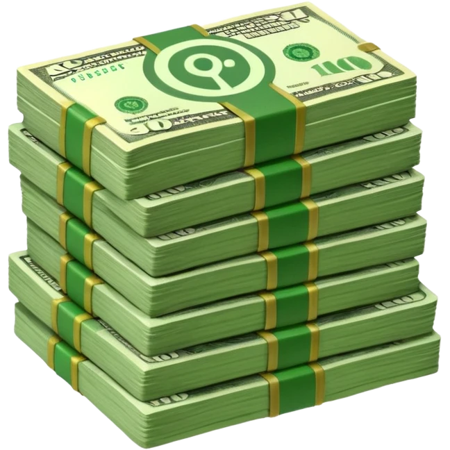 wifi money bill stack emoji