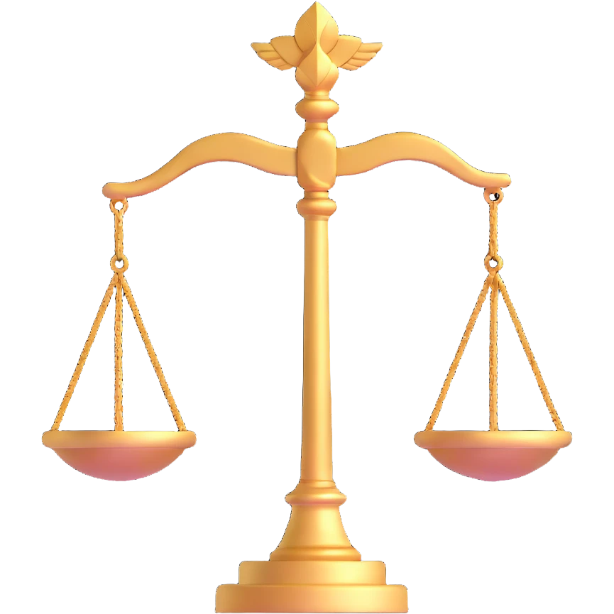 Justice symbol emoji