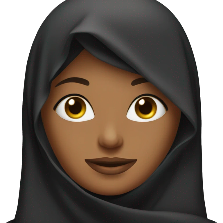 woman in burka emoji