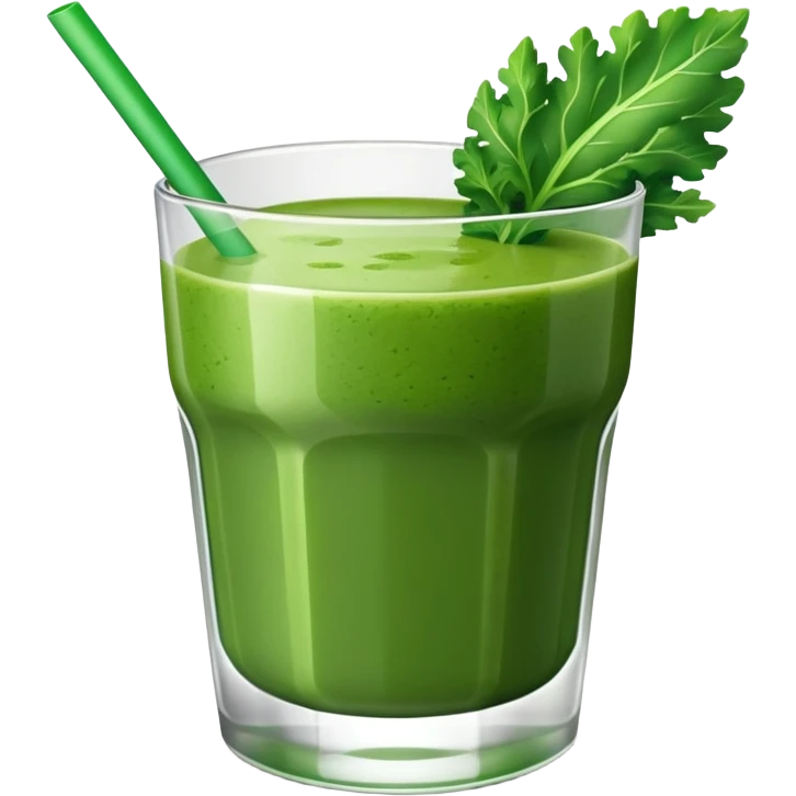 Kale green smoothie  emoji