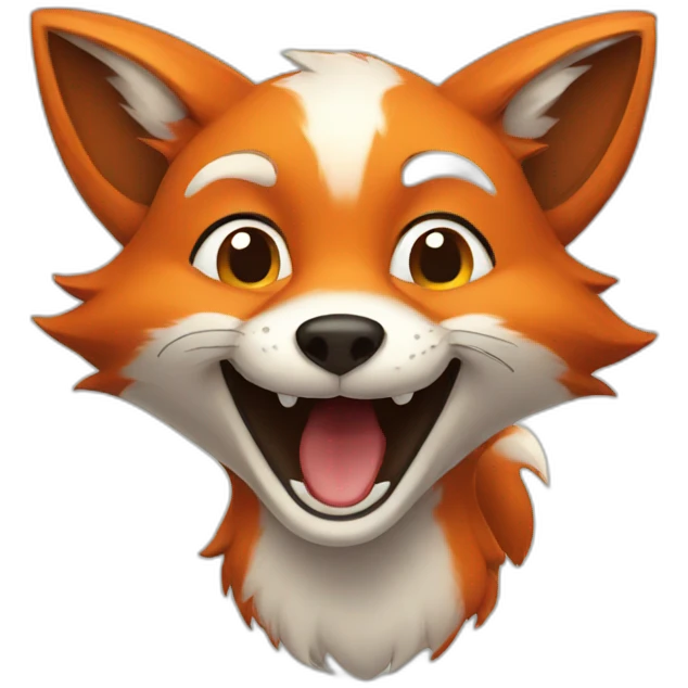 smiling fox emoji