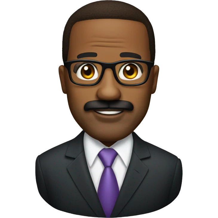 steve harvey with huge glasses emoji