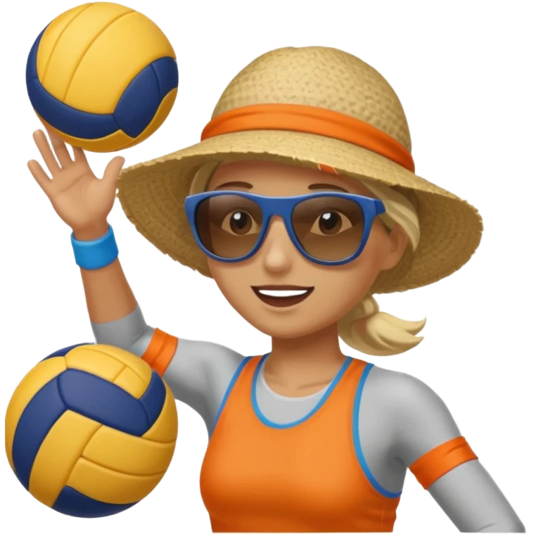 beach sports emoji