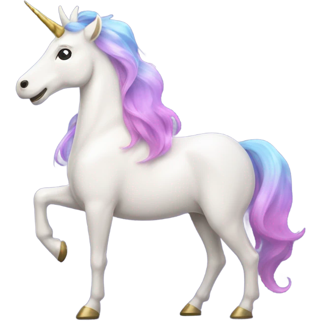 Unicorn and dog emoji