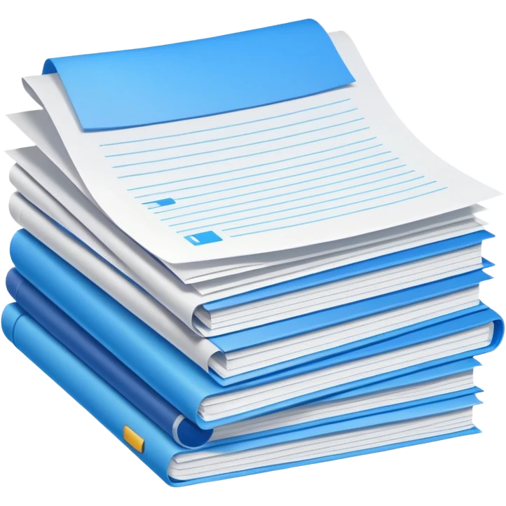 mac os mixed papers, skeuomorphic emoji