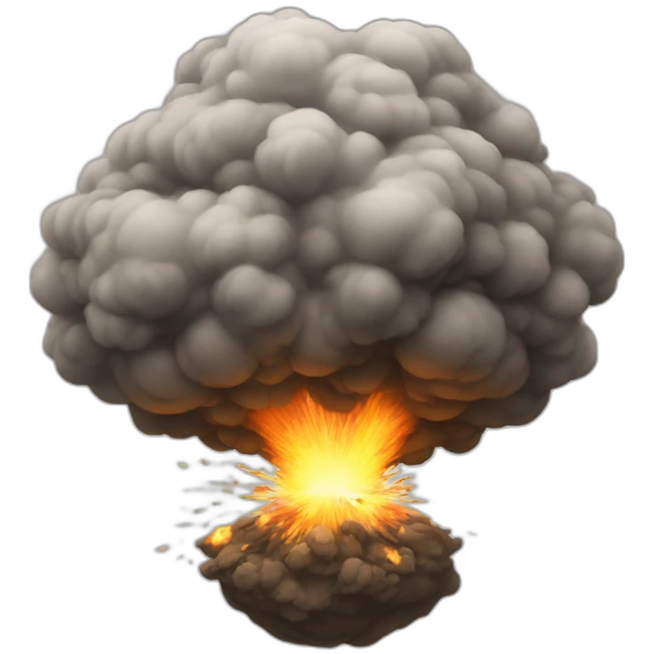 Explosion emoji