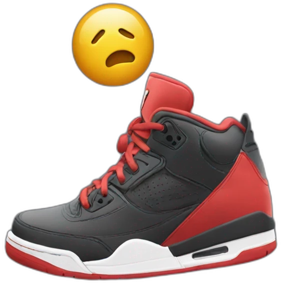 Jumpman logo emoji