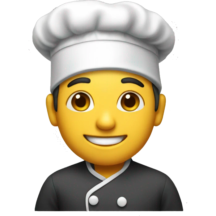 The cook is cooking emoji