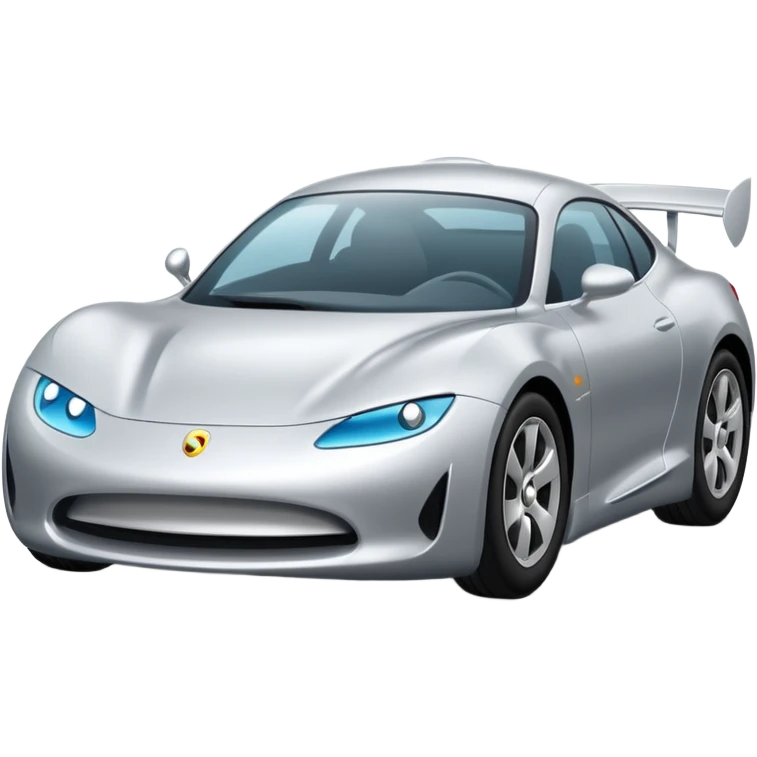 modern car horizontal emoji