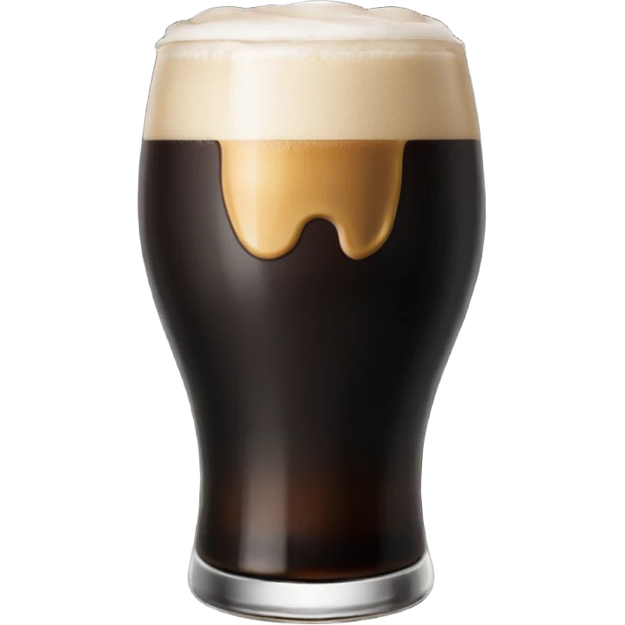 Guinness glass emoji
