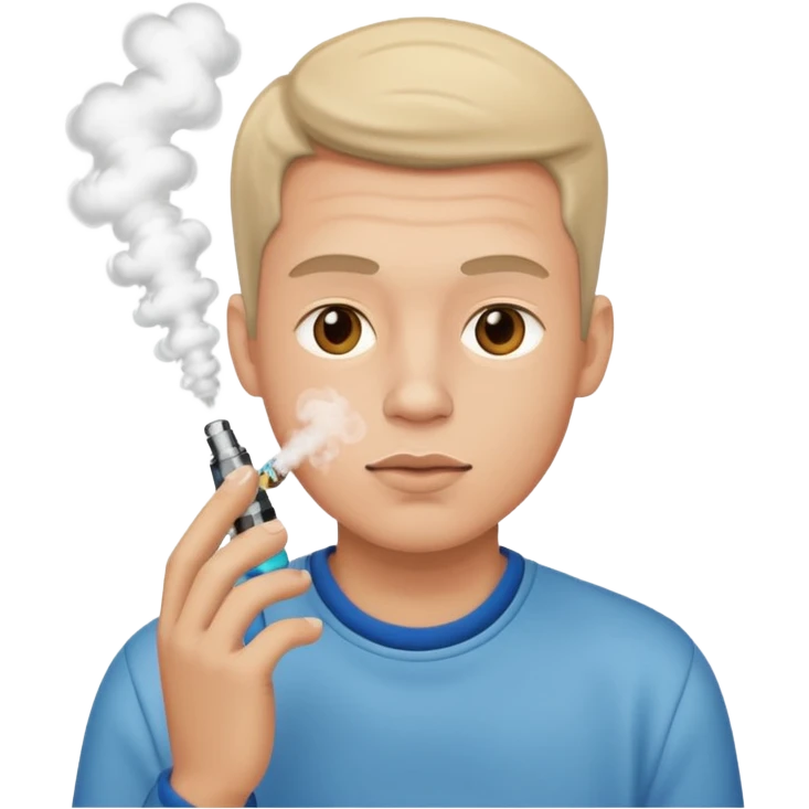 guy vaping emoji