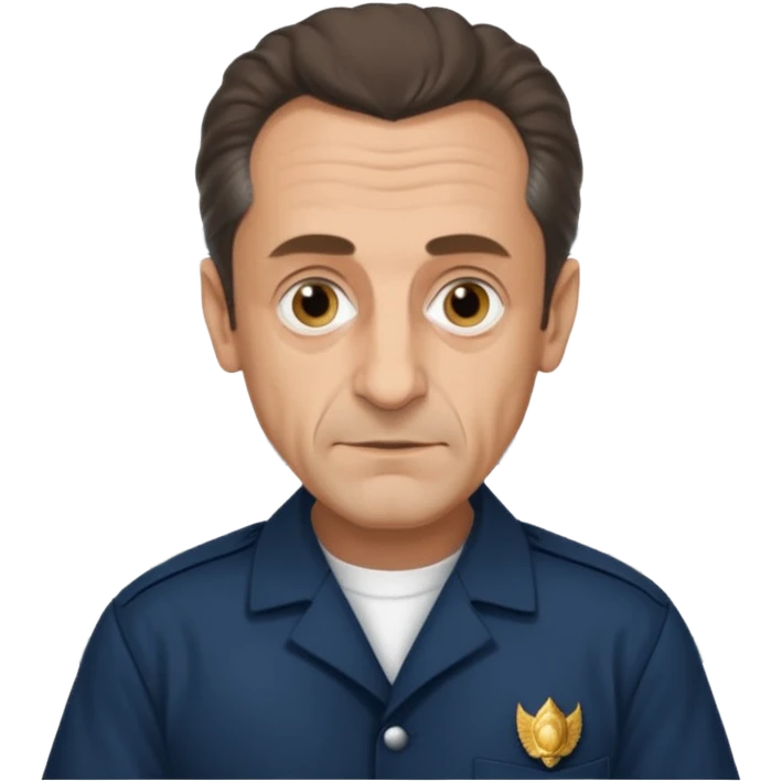 Nicolas sarkozy en prison  emoji