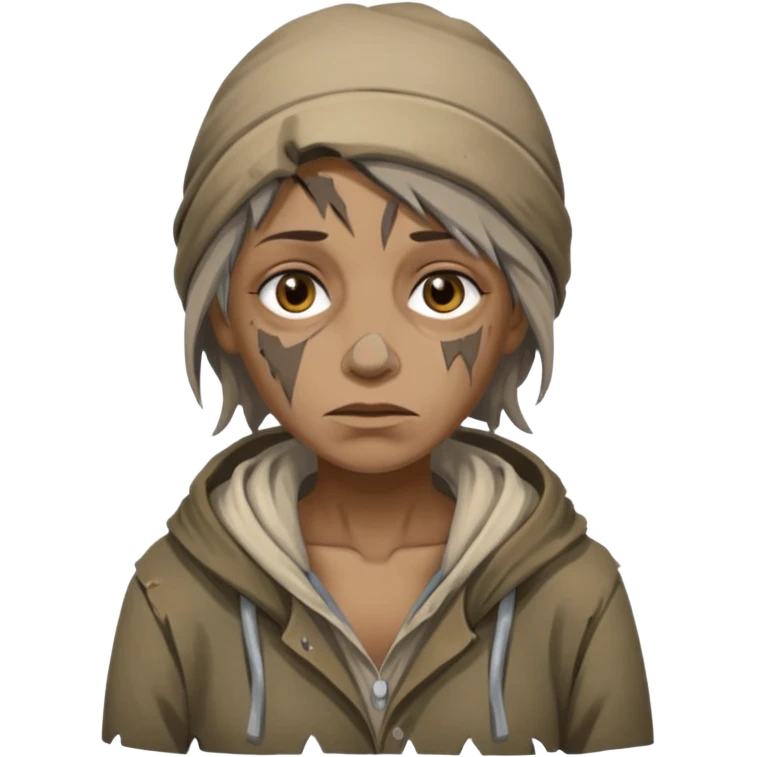 a homeless woman emoji