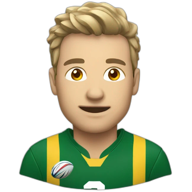 Rugby playet emoji