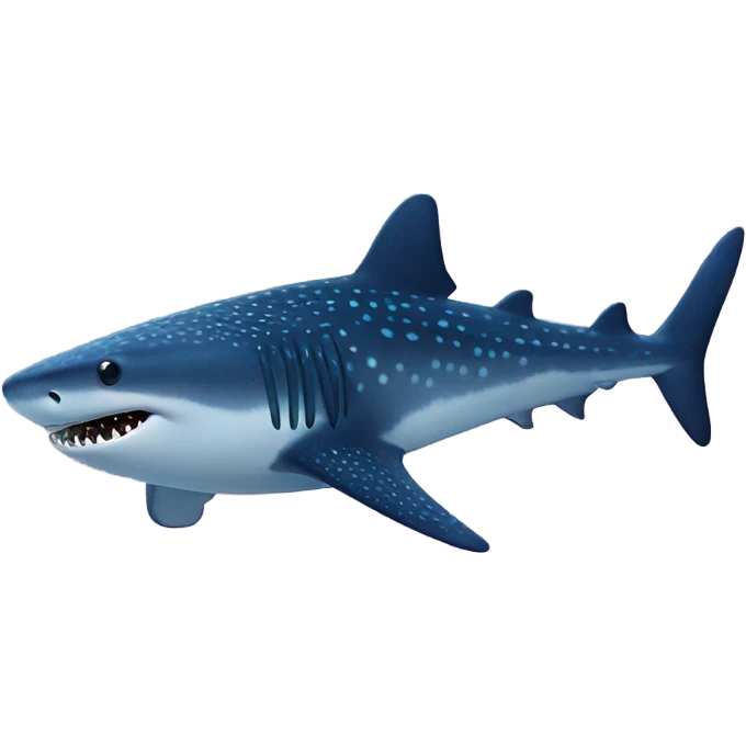 Whale shark emoji