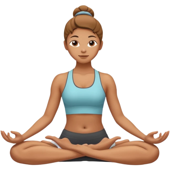 yoga pose emoji