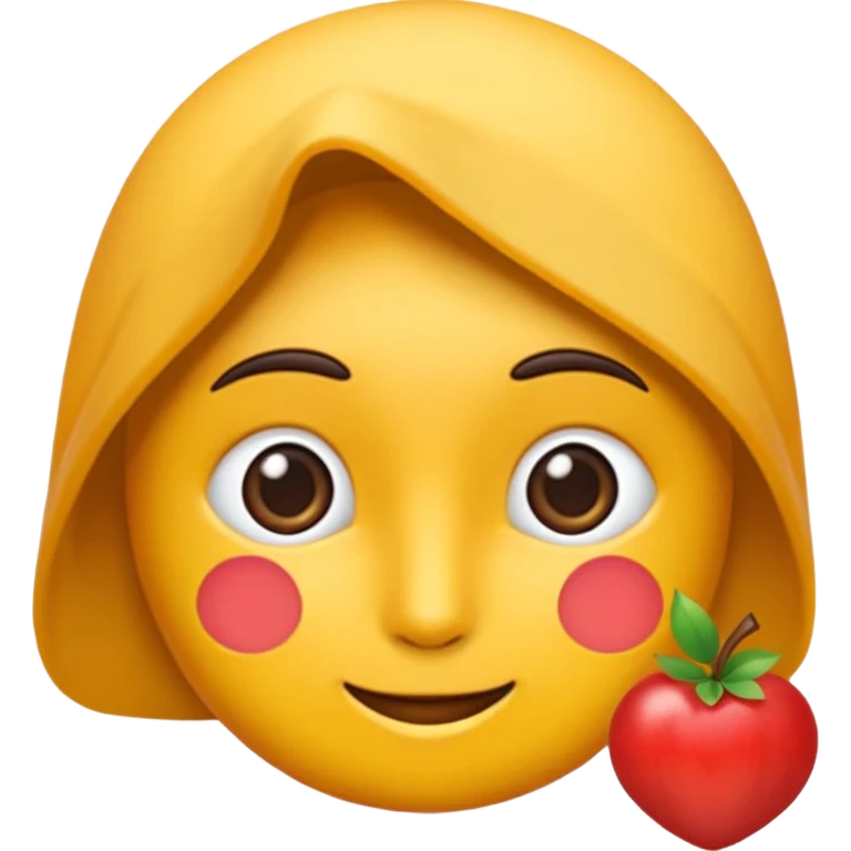 یک ایموجی با متن یا فاطمه زهرا emoji