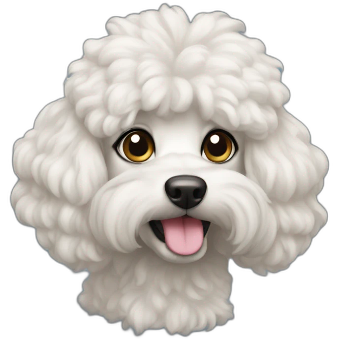 Caniche royale emoji