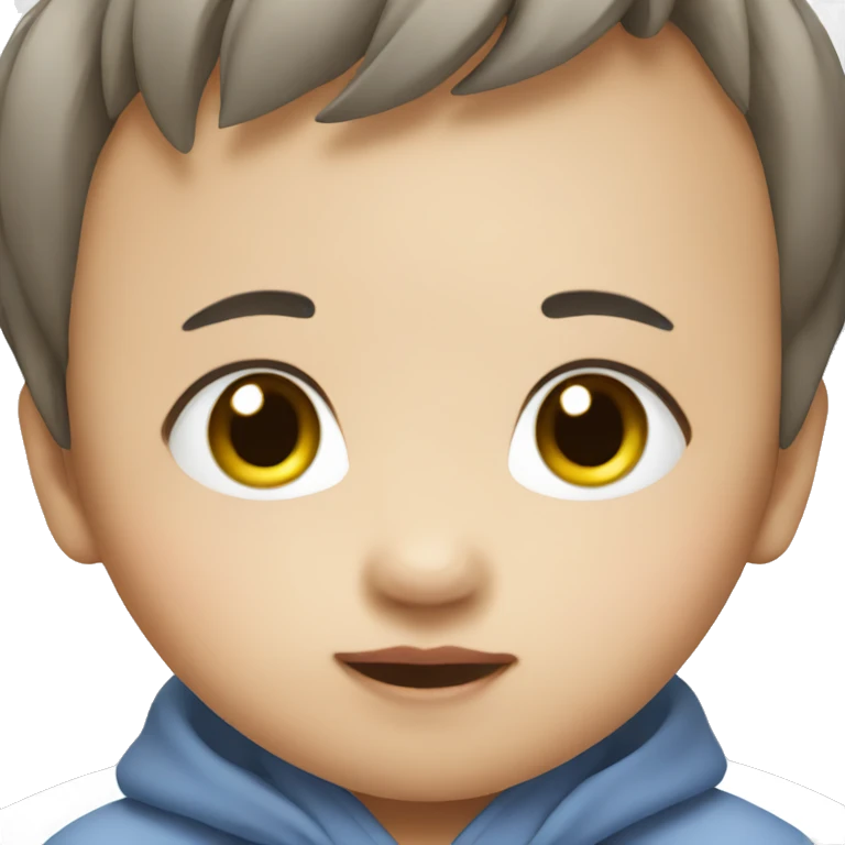 An  Asian  infant. emoji